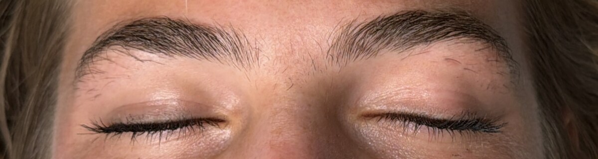 Before Eyebrow Waxing treatment